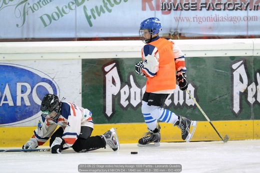 2012-06-22 Stage estivo hockey Asiago 1009 Partita - Leonardo Quadrio